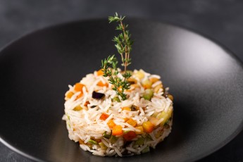 Рис басматі з овочами